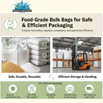 Top 5 Food-Grade Bulk Bags Benefits for the Food Industry